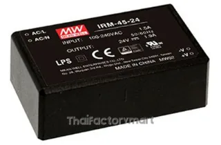 Mean Well IRM-45-24, PCB Mount Converter, 45.6W, 24V, 1.9A