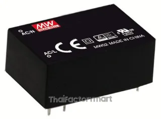 Mean Well IRM-01-3.3, PCB Mount Converter, 1W, 3.3V, 300mA