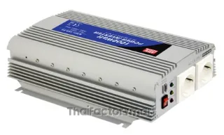 Mean Well A302-1K0-F6, 1000W Fixed Installation DC-AC Power Inverter, 24V dc / 230V ac