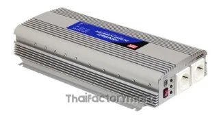 Mean Well A302-1K7-F6, 1500W Fixed Installation DC-AC Power Inverter, 24V dc / 230V ac