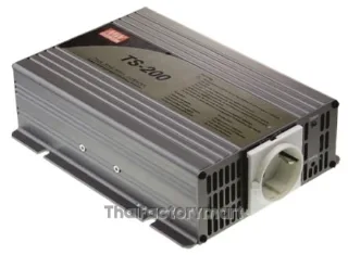 Mean Well TS-200-248D, 200W DC-AC Car Power Inverter, 42 → 60V dc / 230V ac