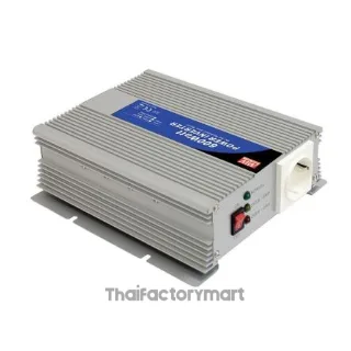 Mean Well A302-600-F3, DC / AC Inverter 21 - 30V 600W Euro Type C (CEE 7/16) Socket