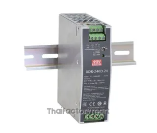 Mean Well DDR-240B-48, DIN Rail Type DC-DC Converter, 90%, 48V, 5A, 240W, Adjustable