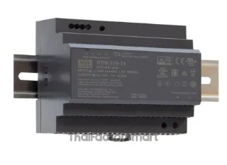 Mean Well HDR-150-48, DIN-Rail Power Supply, 90.5%, 48V, 3.2A, 150W, Adjustable