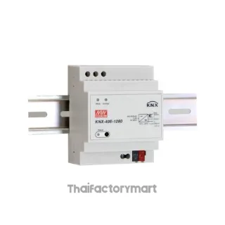 Mean Well KNX-40E-1280D, DIN Rail Power Supply with Diagnostic Function, 86%, 30V, 1.28A, 38.4W, Fixed