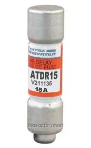 Fuse Amp-Trap Class CC, Motor Duty, 600V, 15A,