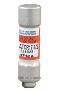 Fuse Amp-Trap Class CC, Motor Duty, 600V, 17-1/2A,
