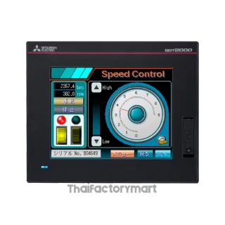 GT2105-QTBDS, GOT2000;5,7"TFT;DC;QVGA;65k Colors;RS-422/485;RS-232;USB;SD;Black