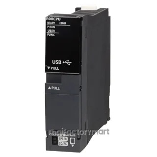 Mitsubishi R00CPU, iQ-R CPU module; 4096 I/O; 31,3 ns/com.; 10k steps
