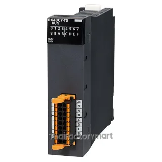 Mitsubishi RX40C7-TS, iQ-R Series; DC input module, 16 point, Spring clamp terminal