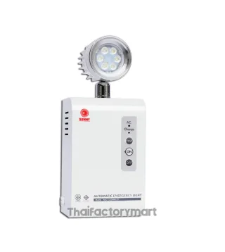 Sunny NAU103NC4LED Emergency Light, 12 V, 1.3 Ah, 4 hr backup