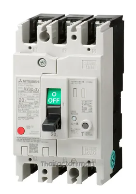 NV32-SVF 3P 30A 100-440V 30MA : ELCB
