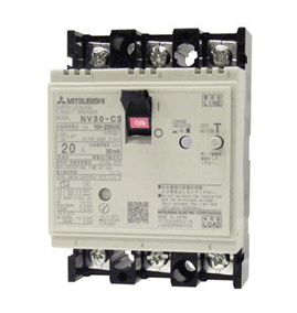 Mitsubishi Earth Leakage Circuit Breaker (ELCB) NV250-CW, 3P, 225A