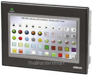 Touch screen HMI, 7 inch WVGA (800 x 480 pixel), TFT color, Ethernet + USB Host