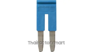 Connector / Cable / Accessory, Cross bar for terminal blocks 2.5 mm? push-in plus models, 2 poles, blue color