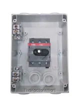 เซฟตี้สวิทช์ พร้อมกล่อง 3P 63A IP65 ENCLOSED SAFETY SWITCH OTP63B3M รูปที่ 2
