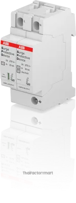 อุปกรณ์ป้องกันแรงดันเกิน OVR T2 1N 40 275 P QS เชื่อมต่อกับ Ground Surge Protective Device #2CTB803972R1100 ABB