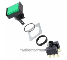 SWITCH PUSHBUTTON DPDT 5A 125V