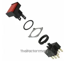 SWITCH PUSHBUTTON DPDT 5A 125V