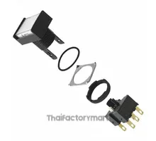 SWITCH PUSHBUTTON DPDT 5A 125V