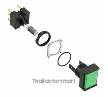 SWITCH PUSHBUTTON DPDT 5A 125V