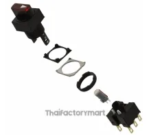 SWITCH SELECT 3POS DPDT 5A 125V