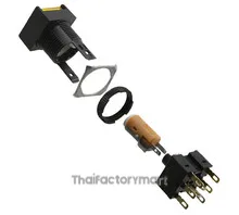 SWITCH PUSHBUTTON SPDT 5A 125V