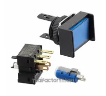 SWITCH PUSHBUTTON SPDT 5A 125V