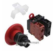 SWITCH PUSH DPST 10A 110V