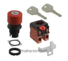 SWITCH PUSH DPST-NC 10A 110V