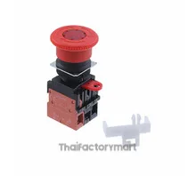 SWITCH PUSH DPST 10A 110V