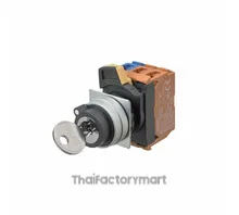 SWITCH KEYLCK 2POS DPST 10A 120V
