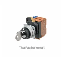 SWITCH KEYLCK 3POS DPST 10A 120V