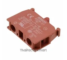 Pushbutton / Switch / Pilot Lamp, CONTACT BLOCK SPST-NC 10A 120V