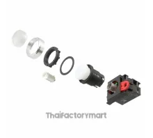 SWITCH PUSH SPST-NO 10A 120V