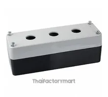 Pushbutton / Switch / Pilot Lamp, Control box enclosure, three holes