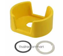 Pushbutton / Switch / Pilot Lamp, ACCY E-STOP SHROUD YLW