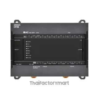 CP2E-S30DT-D, Controllers CP2E CPU,RS-232, RS-485 ,18 TTL Inputs 12, Outputs TTL sinking, 3 expansion, DC Power