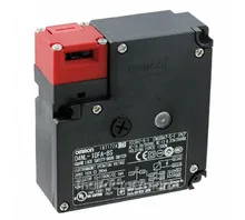 Safety door-lock switch, mechanical lock, 24 VDC, 2NC + 2NC, PG13.5 entry, Front key release