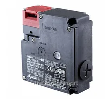 Safety door-lock switch, G1/2 entry, 2NC/1NO + 2NC, 24 VDC solenoid lock / mechanical release