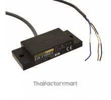 Proximity sensor, capacitive, flat, unshielded, 10mm, DC, 3-wire, NPN-NC, 2m cable