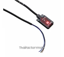 Photoelectric sensor, background suppression, 1-30mm, DC, 3-wire, NPN, light-on, flat, 2m cable (requires bracket)