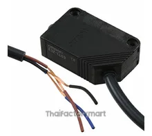 Photoelectric sensor, BGS laser sensor, 20-300mm, pre-wired, NPN, 2m cable