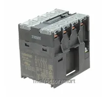 Standard type, Double break, Screw terminal, 110 VDC 5 A (Resistive load (L/R = 1ms)), 440 VAC 40 A (NO contact: Resistive load), Output 4PST-NO (5 A 110 V)