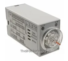 Timer, plug-in, 8-pin, multifunction, 0.1min to 10h long time range model, DPDT, 24 VAC supply voltage