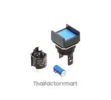 PILOT LIGHT 5V LED SQUARE BLUE