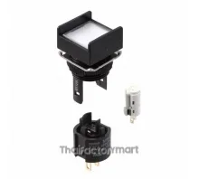 PILOT LIGHT 5V LED SQUARE WHITE