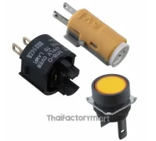 PILOT LIGHT 5V LED ROUND YELLOW