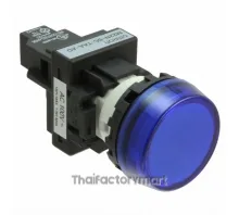 LED PANEL INDICATOR BLUE 230VAC