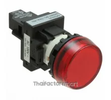 LED PANEL INDICATOR RED 12VAC/DC